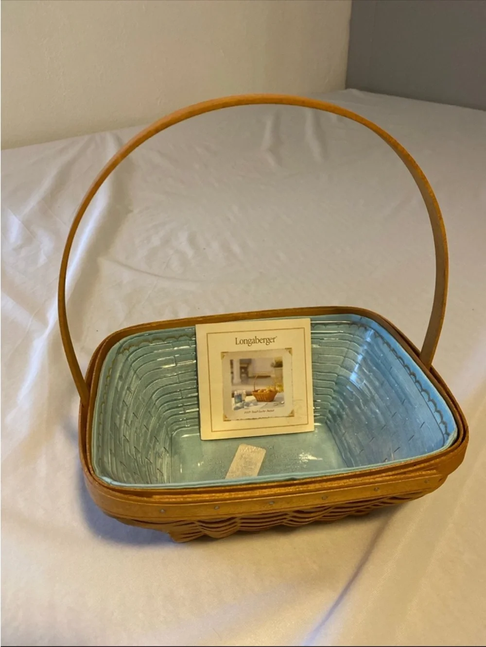 Longaberger Brown and Cream Certificate of Authenticity